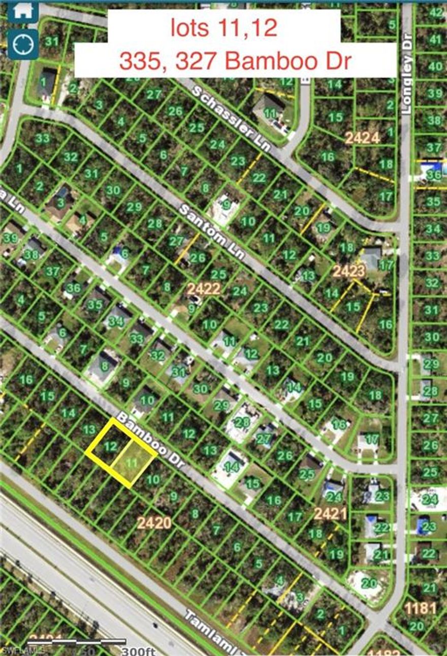 7 BUILDING LOTS FOR SALE. ZONED COMMERCIAL. LOTS 518, 526, 534 BAMBOO DRIVE ARE 3 ADJACENT VACANT BUILDING LOTS. $40,000 EACH. SOLD AS A PACKAGE OF 3. $120,000
LOTS 558, 566 BAMBOO DRIVE ARE 2 ADJACENT VACANT LOTS. $80,000. ( $40,000 EACH) SOLD AS A PACKAGE.
LOTS 335,327 BAMBOO DRIVE ARE 2 ADJACENT VACANT LOTS. $80,000 SOLD AS A PACKAGE.
FLOOD ZONE X 
BEST USE: 
• Small-scale medical office or professional services
• Storage facility or build-to-lease commercial strip
• Flex space for personal services or contractor trade offices