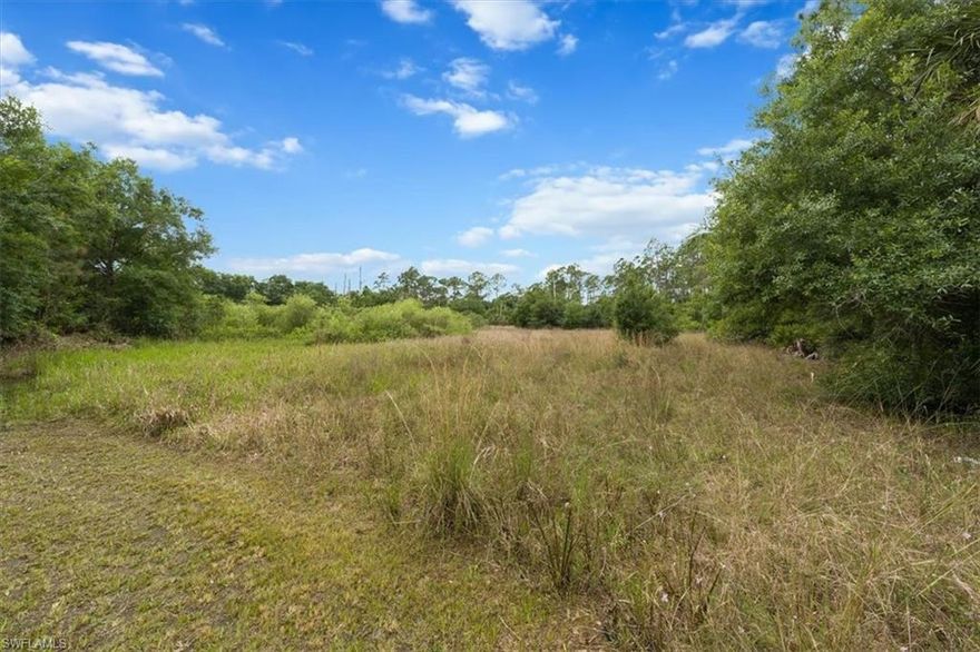 Beautiful acreage in a growing area of Naples Florida. Offering approximately 5 acres of land with Collier County showing zoning A-MHO (Agricultural with a Mobile Home Overlay) and within the RFMUO – Neutral Lands (Rural Fringe Mixed-Use Overlay) Directions: Take Immokalee Road heading North of Oil Well Road around the bend heading East, make a left on Friendship Lane, follow the road close to the end and make a left on Angela Road, property is on the left-hand side. A previous wetland study showed the property most likely has wetlands and may require a ERP.