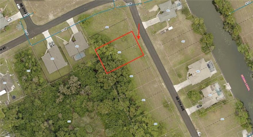 This buildable lot is ready for new construction. Amazing quarter acre lot located in NE area with central water and sewer connection. This rapidly and growing area is surrounded by plenty of new construction and centrally located between Midpoint Bridge and Cleveland Ave Bridge or 12 min to Ft Myers. Don't let this awesome property getaway at this price.