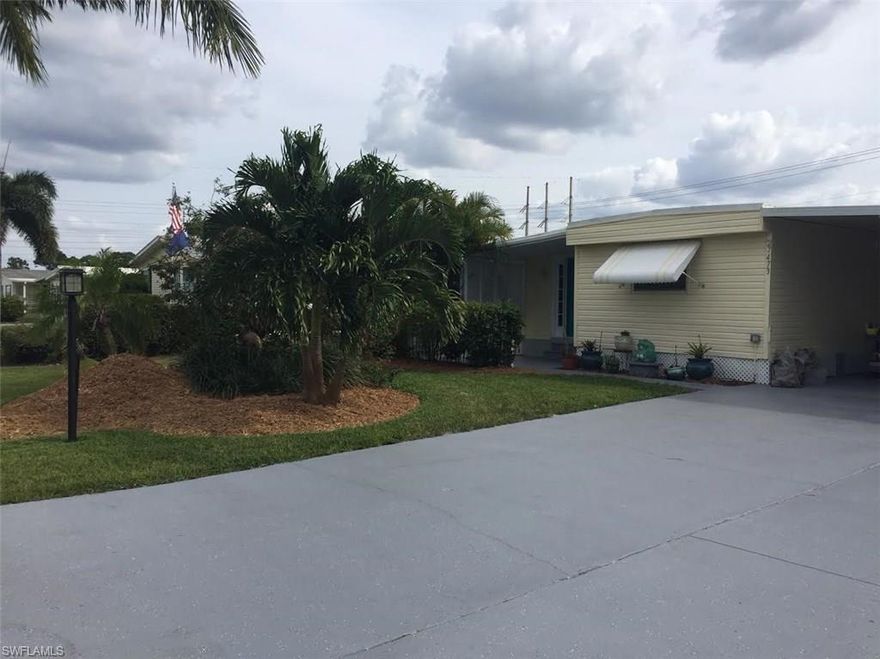 This Lovely home is located in the sought after Imperial Bonita Estates Located in the Village with Land Ownership.   2 Bedroom 3 Full Bath with double raised Florida rooms for a larger feel.  this home shows and feels like a double wide.   the home is tastefully decorated and furnished   a must see to appreciate all it has to offer. sold furnished