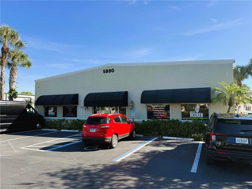 Premium Flex Condo in Naples Design District – Frontage on Shirley Street
Don’t miss this rare opportunity to own a highly visible flex condo in the heart of the emerging Naples Design District! Located at 5880 Shirley Street, Unit 201, this property boasts exceptional street frontage and exposure, just off Pine Ridge Road and minutes from downtown Naples.
Built in 2002 and fully built out to a high level of finish, this 1,410 SF air-conditioned flex unit includes an additional 800 SF of finished mezzanine space, offering versatile options for showroom, office, studio, or storage use. It features one private restroom, two HVAC systems, and a 12’ x 12’ roll-up door for easy access and deliveries.
Perfectly suited for creative businesses, contractors, designers, or service companies looking to establish a presence in the Naples Art District, this unit provides an unbeatable blend of function, exposure, and location.
Property Highlights:
• Total Area: 1,410 SF + 800 SF finished mezzanine
• Frontage: Directly on Shirley Street – high visibility
• Location: Naples Art District, near Pine Ridge Rd
• Garage Door: 12’ x 12’ electric roll-up
• Interior: Fully air-conditioned, one bathroom
• Year Built: 2002
• Condo Fee: $477/month
• Zoning: Light Industrial / Flex Use
Whether you're an investor or end-user, this unit offers outstanding flexibility in one of Naples' most exciting commercial corridors.