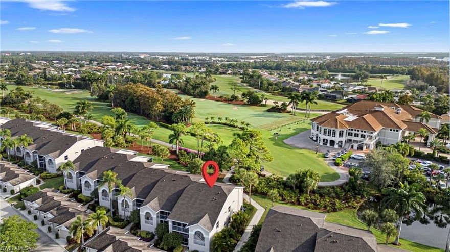 Discover an elevated standard of living within Olde Hickory Golf & Country Club, one of Fort Myers’ most prestigious and well-established bundled golf communities. This elegant first-floor END UNIT residence presents 2 bedrooms plus a den, 2 bathrooms, and a detached garage, perfectly situated mere steps from the practice putting green, the first tee, and the refined clubhouse amenities.  Of the 3 condominium floor plans available this is the largest one.

A beautifully upgraded kitchen showcases rich wood cabinetry, polished granite countertops, stainless steel appliances, and an oversized pantry—creating both functionality and sophistication. Enclosed front and rear lanais extend the living space, offering serene, retreats ideal for intimate gatherings or quiet relaxation.

Residents of Olde Hickory enjoy an impressive array of lifestyle privileges, including an 18-hole championship golf course, state-of-the-art practice facilities, and expert professional instruction. The community also features an exquisite clubhouse, on-site dining, a modern fitness center, tennis and pickleball courts, a library, community room, spa/hot tub, and a meticulously maintained putting green. Illuminated walkways wind throughout the neighborhood, providing the perfect setting for peaceful evening strolls. Pets are welcome within this distinguished community.

Ideally located, Olde Hickory offers swift access to I-75, RSW International Airport, premier dining and entertainment, medical facilities, and the world-renowned beaches of Southwest Florida.