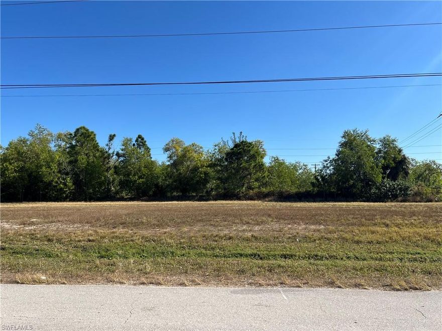 0.23-Acre Buildable Residential Lot in Growing NE Cape Coral
Vacant residential lot located on a paved road in an established NE Cape Coral neighborhood with nearby new construction. This 0.23-acre lot offers 80 ft frontage x 125 ft depth, no HOA, and strong potential for builders or investors—build now or hold for future appreciation in a rapidly developing area.
Convenient access to shopping, dining, and major roadways.