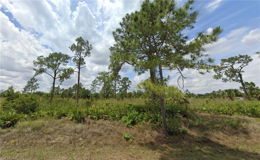 Priced to sell! 0.50-acre vacant residential lot in Lehigh Acres, FL with paved road access and no HOA. Zoned for single-family residential use, offering flexibility for a custom home, pool, garage, workshop, or future investment. Oversized parcel located in a growing area with new construction nearby, making it attractive for builders, investors, and future homeowners alike. Conveniently located near schools, shopping, dining, parks, and major roadways with easy access to Fort Myers and surrounding areas. Buy now and build at your own pace. Buyer to verify all property details, utilities, zoning, and building requirements with Lee County.