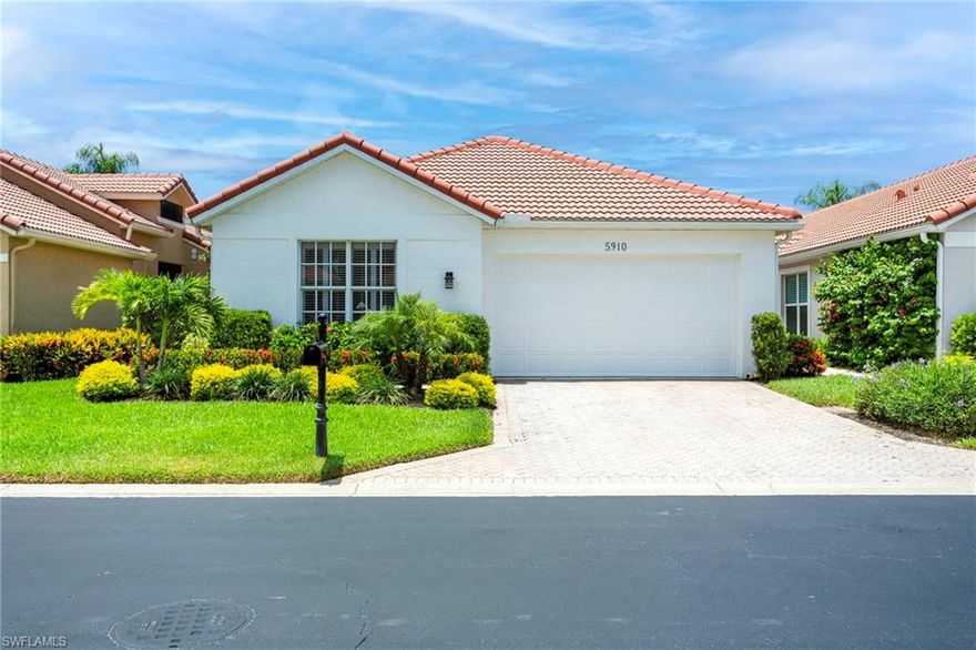 Sold completely furnished! Welcome to your dream home in the prestigious community of The Vineyards, nestled in the heart of Naples, FL. This meticulously renovated 3-bedroom, 2-bathroom residence epitomizes coastal Florida living, offering a perfect blend of elegance and comfort. Upon entering, you'll be greeted by a spacious and bright interior adorned with tasteful coastal accents. The home boasts light wood flooring tile throughout, complemented by quartz countertops in the kitchen, adding a touch of modern sophistication. The open-concept living area seamlessly transitions to the outdoor oasis, where you'll find your own private heated pool surrounded by lush, freshly landscaped gardens. The covered outdoor sitting area provides an ideal space for entertaining or simply unwinding while enjoying the warm Florida breeze. The master bedroom features a luxurious walk-in California closet, ensuring ample storage space for all your belongings. Plantation shutters adorn the windows, allowing you to control the natural light and maintain privacy. A charming shiplap accent wall adds character to the space, evoking a sense of coastal charm and relaxation. Whether you're lounging by the pool or hosting guests for a barbecue, this home offers the perfect backdrop for coastal living at its finest. Conveniently located close to everything Naples has to offer, including pristine beaches, upscale shopping, gourmet dining, and world-class golf courses, this rental provides easy access to the best that Southwest Florida has to offer. Don't miss your chance to experience the epitome of Florida living in this stunning Vineyards.