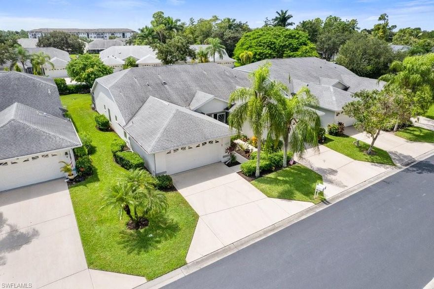 PERFECT LOCATION!  Located in-between the world class shopping and dining of 5th Avenue, and the stunning beaches of Marco Island, this spacious 3 bedroom, 2 bath home is the perfect relaxation destination! Shadowood Villas has one of the lowest HOA’s in Naples and is pet-friendly. This beautiful villa with vaulted ceilings, 2 car garage and oversized screened patio is only steps from the relaxing neighborhood pool. Will this be your next home? Don’t miss out - opportunity awaits!