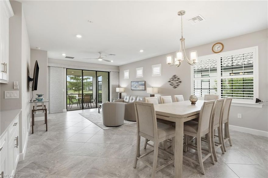 2027 SEASONAL RENTAL AVAILABLE NOW @ $7,500/MONTH (DECEMBER 2026 - APRIL 2027). ALSO AVAILABLE IN OFF SEASON (MAY 2026 - NOVEMBER 2026).
Experience resort-style living in the highly desirable Esplanade Lake Club. This beautifully maintained, clean and modernly updated attached villa offers 2 bedrooms plus a versatile den, 2 full bathrooms, and a 2-car garage, with a spacious and thoughtfully designed layout that provides both comfort and functionality.

Enjoy partial lake views from the screened-in lanai and primary bedroom, creating a fresh and inviting indoor-outdoor living experience. The home features hard-surface flooring throughout, enhancing its bright, open feel with a sleek, carpet-free design.

Residents enjoy access to a thoughtfully curated collection of resort-style amenities designed for both relaxation and recreation. The community features a stunning lakeside resort-style pool with private cabanas, along with the popular Bahama Bar & Grille offering convenient on-site dining in a tropical setting. A full-service wellness center includes a state-of-the-art fitness facility, spa services, and spaces for group classes and social activities.

For those who enjoy an active lifestyle, Esplanade Lake Club offers multiple pickleball and tennis courts, as well as scenic walking and biking trails that wind throughout the community. The expansive Lake Como serves as a centerpiece, where residents can take advantage of a private boat launch, kayak launch, and fishing pier (perfect for enjoying Southwest Florida’s waterfront lifestyle!). 

Additional amenities include a beautifully designed clubhouse with gathering spaces, planned social events, and opportunities to connect with neighbors, creating a vibrant and engaging community atmosphere.

Conveniently located near shopping, dining, entertainment, and Southwest Florida International Airport.

**For short term rentals, utilities include water, Wi-Fi, electric (with cap), trash service, lawn care, and both interior and exterior pest control.**