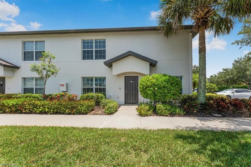 A Hidden Gem in the Heart of North Naples. This 3-bedroom, 2.5-bath end-unit townhome is nestled in a quiet corner of The Vistas at Heritage Bay, offering a rare combination of natural privacy, comfort, and convenience. Overlooking a peaceful preserve, the home provides a serene backdrop that feels both private and connected.

Inside, a bright and open floor plan welcomes you with abundant natural light, a main-floor half bath, and three well-sized upstairs bedrooms—perfect for restful living, guests, or a home office. With no carpet throughout, it offers clean, low-maintenance living designed for modern life.

As an end unit, enjoy added windows, soft preserve views, and a quiet ambiance that brings the outdoors in. Located in a gated community with assigned and guest parking, and set in a first response zone for emergency services, the home is minutes from top-rated schools, beaches, shopping, and dining.

Comfortable, sunlit, and thoughtfully placed—this home feels like the one you’ve been waiting for.