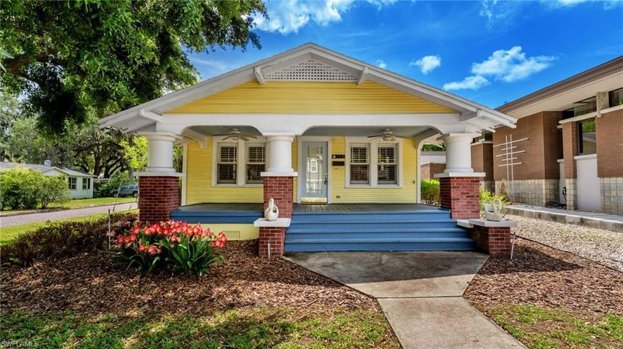 Step into timeless charm with this beautifully updated 2-bedroom, 2-bath home, originally built in 1925 and ideally situated in the highly desirable Lake Morton Historic District. Enjoy the best of the Lakeland lifestyle, just a short stroll from Lake Morton, Lake Hollingsworth, Florida Southern College, and vibrant Downtown Lakeland. Set along a picturesque brick street, the home offers classic historic district appeal. Inside, it seamlessly blends original character with thoughtful modern updates. Hardwood floors run throughout, and the updated kitchen features granite countertops. Outside, you’ll find a welcoming covered porch and a spacious rear deck, along with additional storage. Don’t miss this chance to own a beautifully updated home in one of Lakeland’s most cherished neighborhoods.