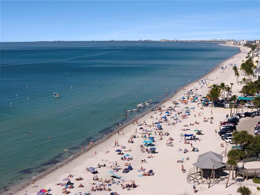You just found the perfect spot for your vacation at Bonita Beach!  Located in the 10th floor Penthouse corner unit across from the beach and Doc’s Bar and Grille, this quaint condo provides a beautiful view of the sparkling white sugar sand and turquoise waters of the Gulf.  This peaceful retreat is only a 5-minute walk to Coconut Jacks Restaurant; a favorite local spot!  Comfortable and well-equipped, you’ll find everything you need for your next beach getaway!