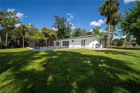 A home in NORTH FORT MYERS