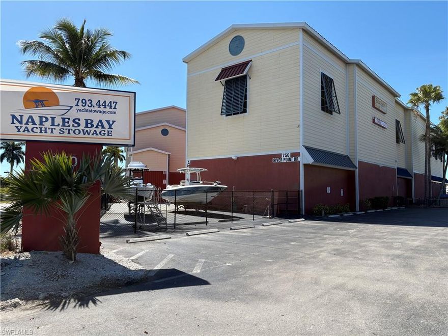 Located at Naples Bay Yacht Stowage in the heart of Naples, this oversized dry rack slip is one of the largest and most desirable spaces in the facility, measuring approximately 42 feet long, 15 feet wide, and 15 feet high to comfortably accommodate larger center consoles, cruisers, and offshore vessels. With direct access to Naples Bay and no bridges to the Gulf of Mexico, you’ll enjoy quick, hassle-free runs to open water, perfect for spontaneous days on the boat. Owners benefit from convenient unlimited in-and-out services, allowing staff to launch and retrieve your vessel so it’s ready when you arrive, while secure indoor dry storage inside the covered boat barn helps protect your investment from sun, weather, and wear. The property also offers practical on-site conveniences including parking, ice, and an owners’ lounge and pool area, making this an easy, low-maintenance and highly efficient home base for boating in one of Naples’ most convenient waterfront locations.