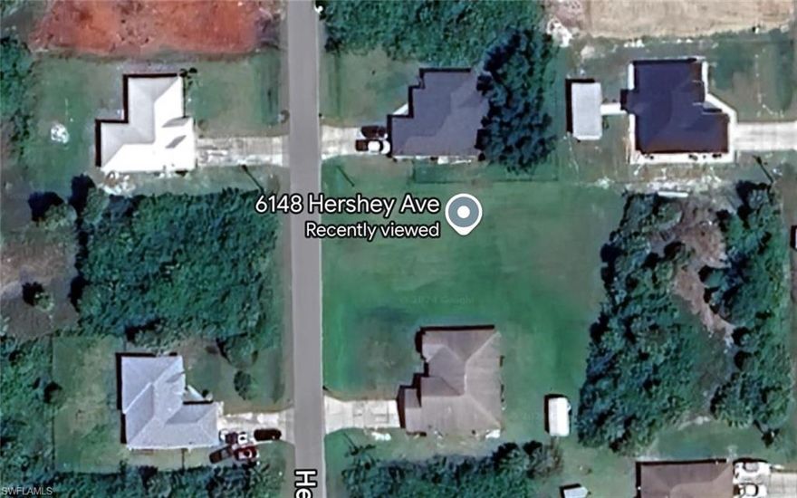 Totally cleared lot in Buckingham Fort Myers