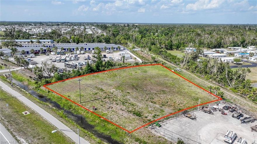Attention all investors and business owners! This is an incredible opportunity to purchase a prime commercial lot located at 2536 N Tamiami Trail, in the bustling and growing area of North Fort Myers, FL.

With a total land area of 38,500 Sq Ft, this lot offers ample space for your commercial needs. The lot is conveniently located on one of the main roads in North Fort Myers, providing excellent visibility and easy access for customers and clients. Additionally, the lot is zoned CC (Community Commercial), allowing for a variety of potential uses. Located close to the proposed NFM Theatre RV and Boat Storage Facility.

Surrounded by a mix of residential neighborhoods and businesses. The property is also situated near major highways, making it easily accessible from other parts of Florida.

Whether you're looking to start a new business, expand an existing one, or invest in a valuable piece of commercial property, this lot is a must-see. Don't miss out on this incredible opportunity to own a prime piece of real estate in one of the most desirable areas of North Fort Myers.