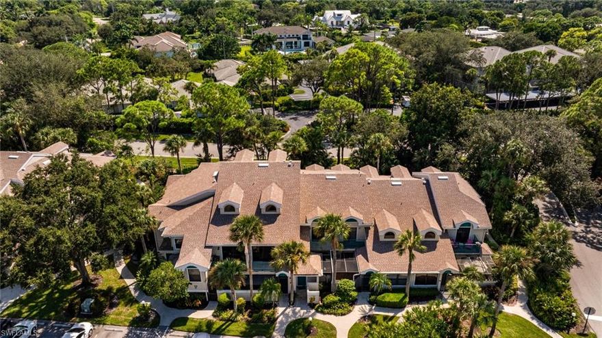 'Your Slice of Naples Paradise Awaits!' New AC Less than 2 Mo. Old!! Located just over a mile from pristine Vanderbilt Beach and steps from the vibrant Mercato with shopping, dining, cinema, and nightlife, this first floor, one level, 1BR/1BA condo in the sought-after Emerald Woods community offers the perfect blend of comfort and convenience. Surrounded by multimillion-dollar homes, this serene neighborhood is ideal for walking, biking, or simply soaking in the Naples lifestyle. This immaculate condo features two private patios, plus an outdoor storage closet perfect for bikes, beach gear, or seasonal items. The main entrance is just steps away from the clubhouse, spa-like pool, and hot tub, creating a resort-style atmosphere right at your doorstep. With a new roof, and a location not in a flood zone (per FEMA), this home is move-in ready and worry-free. Enjoy easy access to Artis—Naples, Waterside Shops, Pelican Bay Community Park, and just a 30-minute drive to RSW Airport. Whether you’re looking for a vacation retreat, a year-round residence, or an investment in the heart of Naples, this property delivers exceptional value in a highly desirable location. Pet friendly (with limits) An affordable opportunity to own your piece of Naples paradise—don’t wait, this gem won’t last!