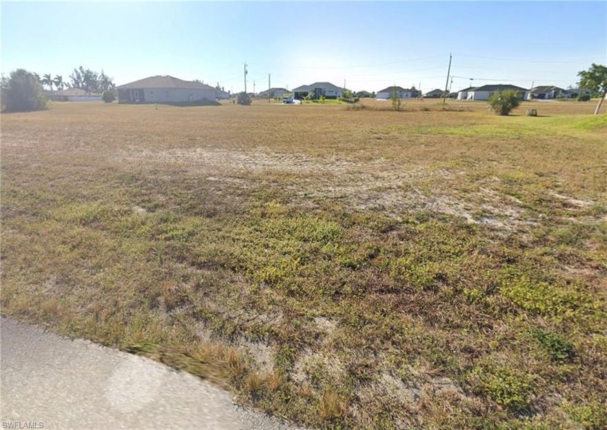 Build your dream home or invest in one of Cape Coral’s growing northwest neighborhoods!
This vacant residential lot at 3438 NW 44 Pl offers a great opportunity to build now or hold for future appreciation. Located in a quiet, developing area with newer homes nearby, this property provides the perfect balance of privacy and convenience.

The lot is close to Pine Island Road, giving easy access to shopping centers, restaurants, grocery stores, schools, and everyday essentials. You’re also just a short drive to parks, boat ramps, and Cape Coral’s popular outdoor and waterfront activities.

With ongoing development in the surrounding area, this lot is ideal for homeowners, builders, or investors looking to secure land in a high-growth part of Cape Coral. Enjoy Florida living with plenty of space to design a home that fits your lifestyle.

A great opportunity to build in a desirable and expanding area — don’t miss it!