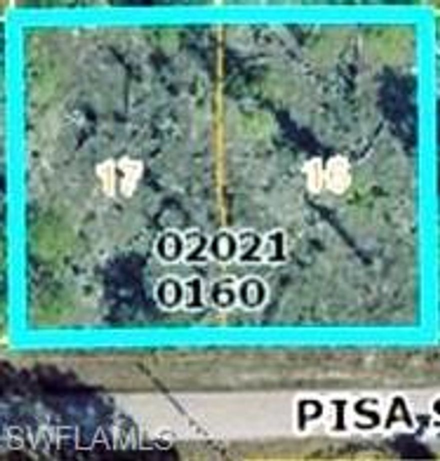 Prime .45-acre homesite (two lots combined under one PID) offering an excellent opportunity to build your dream home. Centrally located with convenient access to Downtown Fort Myers, LaBelle, and I-75, placing shopping, dining, and entertainment just a short drive away. The spacious lot provides ample room for a custom residence, pool, and outdoor living area—perfect for creating your own private Florida retreat.
