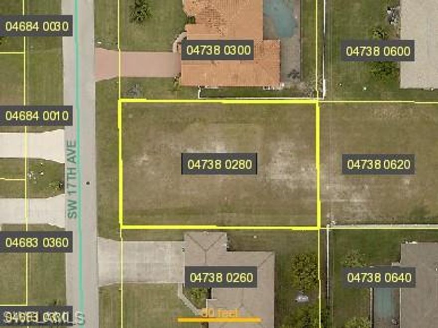 ****BEAUTIFUL RESIDENTIAL LOT****!!! Your Dream Home Awaits!! conveniently located.. The Time is Now!! Own your Piece of Paradise Today!! Build your dream home on this beautifully situated .25 acre lot in South West  Cape Coral!