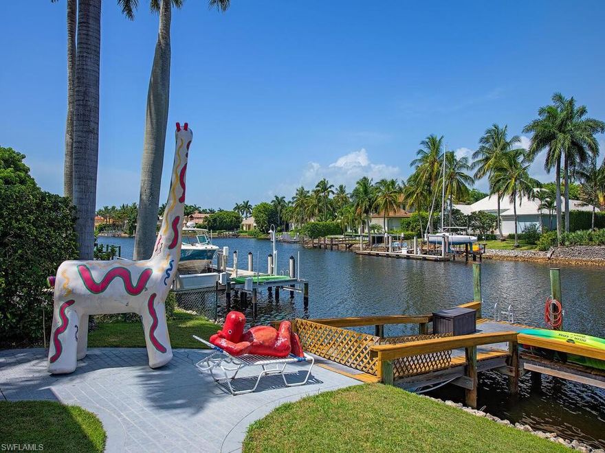 This desirable property is a short walk to the Port Royal Club, beach and fitness center.  There is a  6 bedroom main residence with loft, separate guest quarters, pool, spa, and four car garage.  The property is conveniently located just a short distance to 3rd Street South's and 5th Avenue South's fine dining, world class shopping, entertainment, and Naples' world famous white sand beaches. Priced to sell, this property is priced at lot value.   Port Royal Club membership eligibility.