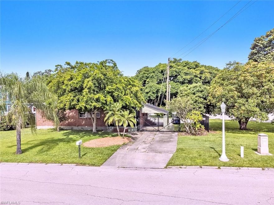 This 3 bedroom brick bungalow with solid oak wood flooring throughout is a little treasure located in Historic Edison Park  just steps from two of the best schools in town, the Historic Edison Park Elementary and Fort Myers High School. Plus who could ask for a better neighbor than The Edison and Henry Ford Estates right in your backyard? Walkable to the downtown river district, Publix, Restaurants, performing arts theaters and much more. These special little homes don't come on the market often so don't miss your chance to see this property!