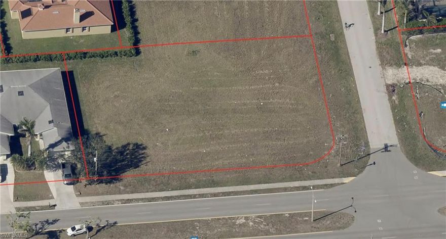 Great Opportunity for investors in prime location to built up to 7 units on this lot. This oversized quadruple lot is centrally located within walking distance to shopping, restaurants and close to main roads like Cape Coral Pkwy. Cape Harbour is just down the street with restaurants on the water, boating and entertainment.
