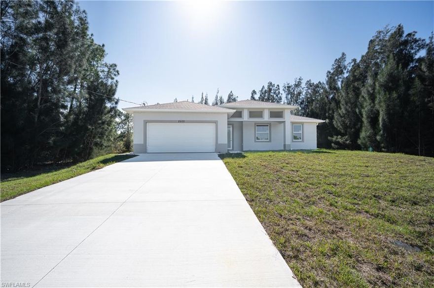Spacious 4/3 with large porcelain tile flooring, quartz countertops, and impact-rated windows and doors throughout. Easy to show.