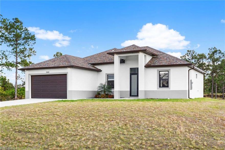 Welcome to this beautifully constructed, move in ready home set on approximately 1.25 acres, offering the perfect blend of modern comfort and peaceful rural living. Built with durable cement block construction, the home features a clean, contemporary design with tile flooring throughout and a thoughtfully designed layout that feels open and functional. 

With 4 bedrooms and 2 full bathrooms, there is ample space for family, guests, or a home office. The home includes all major appliances, making for a smooth and convenient move in. The expansive lot provides privacy and plenty of room for outdoor enjoyment or future improvements. 

Seller is offering $10,000 toward buyer's closing costs, creating a great opportunity to own a well built home with added financial flexibility in a desirable area.