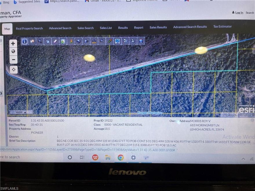 Own land that is in a very quiet area in Hendry county. Check it out and do your own due diligence.