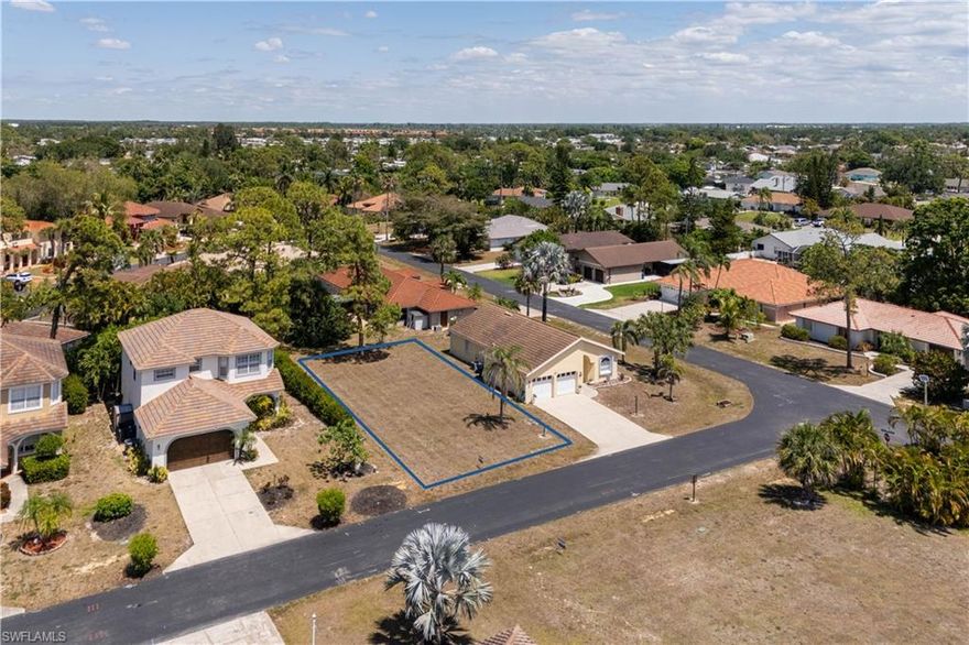 Here’s your chance to own a residential lot in the highly desirable Spanish Gardens community of Bonita Springs. Ideally located off East Terry Street, this neighborhood offers quick and easy access to Interstate 75, Gulf beaches, and a wide selection of shopping, dining, and entertainment options.

This lot provides the perfect opportunity to build your custom home in a well-established, amenity-rich community known for its charm and convenience.

Residents of Spanish Gardens enjoy low HOA fees of just $68/month, which include irrigation water, common area maintenance, and access to a variety of amenities such as a community pool, tennis and basketball courts, and shuffleboard.

For investors and developers, there’s additional potential: the owner is offering a total of six lots within Spanish Gardens at a bundle price of $700,000—a fantastic opportunity for future development or portfolio expansion.

Don’t miss out on this chance to build in one of Bonita Springs’ most central and well-maintained communities.