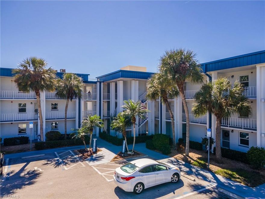 Welcome to easy, resort-style living in the highly sought-after 55+ bundled golf community of Seven Lakes.

This beautifully cared-for 2-bedroom, 2-bath condo offers generous living space and thoughtful upgrades throughout. The updated kitchen shines with granite countertops, stainless steel appliances, and abundant cabinetry — perfect for everyday living or entertaining guests.

Step into the enclosed lanai and enjoy peaceful, panoramic views of the meticulously maintained golf course — the ideal spot for morning coffee or sunset unwinding. The primary suite features a walk-in shower designed for comfort and convenience.

Located just off U.S. 41, Seven Lakes places you minutes from shopping, dining, RSW Airport, and the Gulf beaches — making it easy to enjoy everything Southwest Florida has to offer.

Life here goes far beyond your front door. Residents enjoy bundled golf on the 18-hole course with no separate membership fees, an onsite restaurant, multiple community pools, pickleball and tennis courts, bocce, shuffleboard, a woodworking shop, library, billiards room, and an active community center filled with social events and activities year-round.

Condo fees include internet, cable, water, trash, lawn care, and exterior maintenance — creating truly carefree Florida living in one of the area’s most established and vibrant active adult communities.