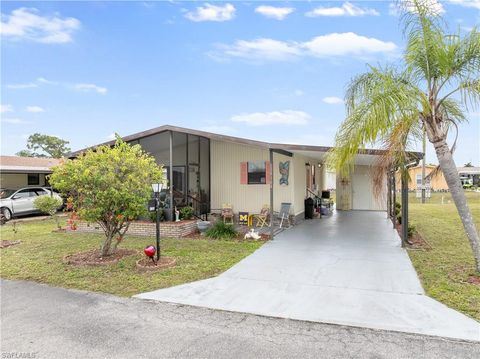 A home in NORTH FORT MYERS