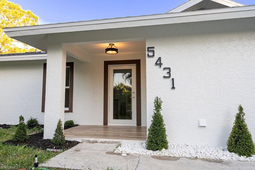 Dream Homes Realty presents this stunning, fully renovated 3-bedroom, 2-bath home with garage and pool, ideally located on a beautiful corner lot in Golden Gate City. This move-in-ready residence has been thoughtfully updated from top to bottom, featuring a brand-new roof, new electrical and plumbing, modern flooring throughout, and fresh interior and exterior paint. The redesigned kitchen showcases new cabinetry and elegant countertops, while both bathrooms have been completely remodeled with contemporary finishes. Step outside to enjoy your private pool and spacious yard—perfect for relaxing or entertaining family and friends. Conveniently located near schools, shopping, dining, and parks, this exceptional home offers comfort, style, and peace of mind. Schedule your private showing today and experience the quality and care Dream Homes Realty is known for. Professional pictures coming soon.