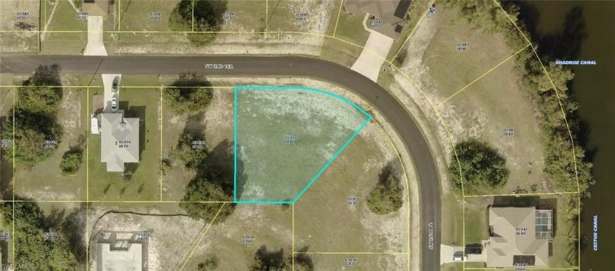 HUGE OVERSIZED LOT!! 153 feet of frontage, perfect for your new house with a 3 or 4 car garage! City Water, Sewer, And Irrigation installed and available, along with newly paved roads. This area is surrounded by many newer homes and is perfect spot to build your new Florida home! GREAT LOCATION, close to shopping and may restaurants. This one won't last long! NO OWLS OR TORTOISE RESTRICTION, PROPERTY IS FREE AND CLEAR FOR BUILDING. REPORTS ARE AVAILABLE FROM LISTING AGENT.