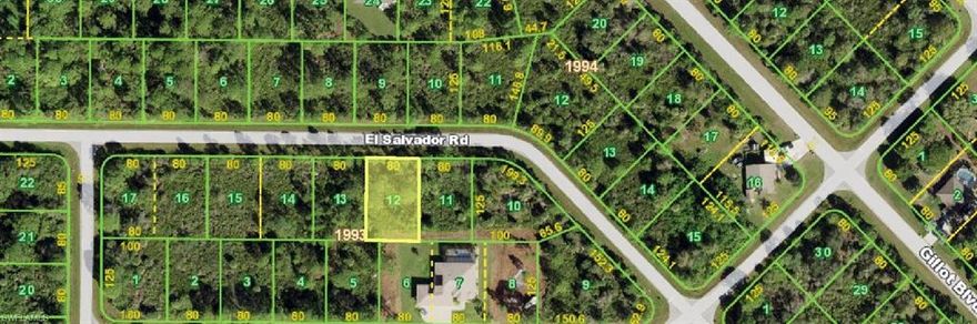 Here is a perfect lot to build your dream home on! This Residential lot has a great location near the Myakka River!