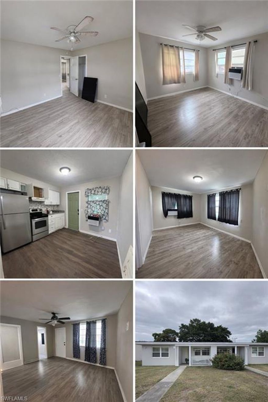 "Duplex se renta en Cape Coral"

Bright & Updated 2BR / 2BA Duplex in Prime Cape Coral Location Available Now. 

Direct owner management. Simple approval process.

Welcome home to this clean and well-maintained 2 bedroom, 2 bathroom duplex unit offering approximately 800 sq ft of comfortable living space in one of Cape Coral's most convenient neighborhoods.

This unit features a smart layout, neutral finishes, and plenty of natural light. Each unit in the duplex has its own private water and electric meter, so utilities are paid separately by the tenant, giving you full control over your monthly expenses.

Located just minutes from Cape Coral Parkway, this home offers easy in and easy out access to all of Cape Coral, with quick connections to shopping, dining, schools, and daily essentials. A quiet residential setting combined with excellent accessibility makes this a great place to live.

Highlights:
   2 Bedrooms / 2 Full Bathrooms
   Approx. 800 sq ft
   Private water & electric meters per unit
   Clean, updated interiors
   Convenient central Cape Coral location
   Close to schools, shopping, and main roadways

Both units are currently available, making this a great option whether you're moving alone, with family, or coordinating with friends or relatives who want to live nearby.

Rent: $1,450/month
Security deposit: 1
Pet deposit: $250 non refundable. $25/month per pet.
Tenant pays water and electricity.

Well-priced, well-located, and move-in ready units like this don't last long.

Tenant pays water and electricity (separate meters per unit).
First month's rent and security deposit due at signing.
Background and credit check required. Proof of income required.

Small pets OK with approval.
No smoking allowed inside the units.