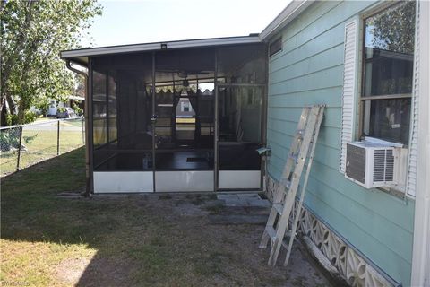 A home in NORTH FORT MYERS