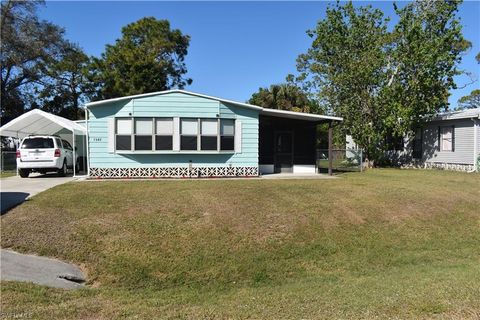 A home in NORTH FORT MYERS