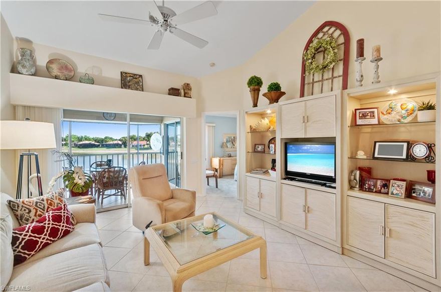 ONE OF THE BEST AND MOST PRIVATE LAKE VIEWS IN WORTHINGTON… This beautifully positioned second-floor condo offers a rare north-facing lanai with serene lake and golf course views—without the concern of passing golfers or stray golf balls, providing exceptional privacy and peace of mind.
This well-appointed 2-bedroom, 2-bath residence is offered fully furnished and features a spacious, open floor plan. Tile flooring runs throughout the main living areas, while both bedrooms have been updated with new carpeting. The bright, open kitchen is equipped with white appliances and offers extra counter space and cabinets.
The generously sized primary suite showcases stunning lake views, creating a relaxing retreat. Meticulously maintained and offered turnkey, this condo is truly move-in ready.
Worthington Country Club is known for its friendly atmosphere and active lifestyle, featuring a championship golf course designed to accommodate all skill levels. As one of Southwest Florida’s most desirable and affordable bundled golf communities, it offers exceptional value and a vibrant social environment.
Conveniently located with easy access to Bonita Springs, Southwest Florida International Airport, shopping, dining, pristine beaches, and entertainment. NO CDD.
Exciting community enhancements are underway, including updates to the Cabana beginning May 2026, with newly approved tennis courts, pickleball courts, and a redesigned parking area to begin wants plans are finalized—all with no assessments.
