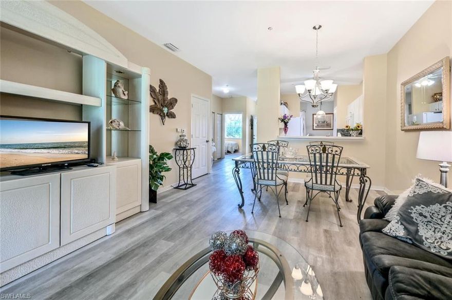 Welcome to paradise! Make yourself at home in this beautiful 2 bedroom and 2 bathroom condo with a conveniently located single car garage with driveway. This condo offers an incredible view of the golf course and also overlooks the lake! If you are ready to enjoy the Florida lifestyle in the comfort of an amazing condo that is also situated in one of the most desirable communities in Naples, then look no further. Forest Glen Golf & Country Club in Naples, Florida is a bundled golf community for those seeking a community with friendly people, superior golf, quality tennis and first rate dining in the serenity of a nature preserve.