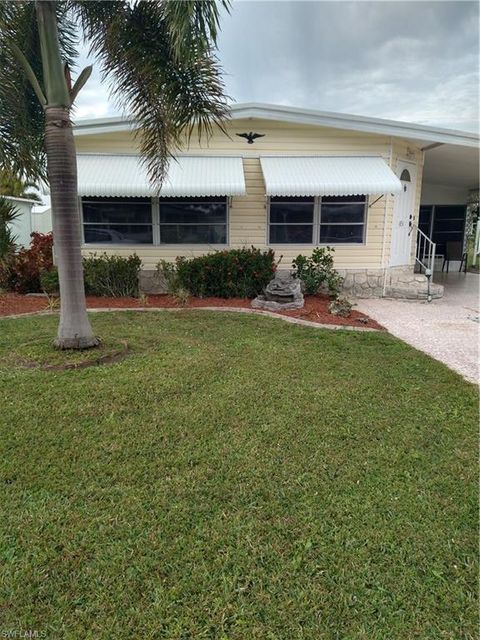 A home in NORTH FORT MYERS