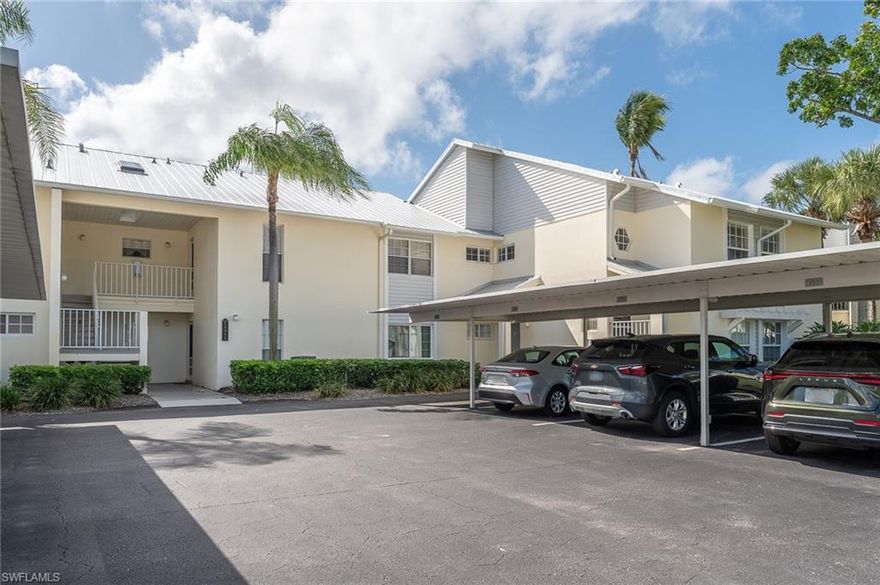 First Floor Furnished Rental now Available!   Enjoy the warm sun, tropical breezes and beautiful lake and golf course views from this first floor condo located in the prestigious community of Gulf Harbour.  This lovely first floor 2/2 Rivers Edge condo comes with two primary bedrooms with adjoining bathrooms, spacious screened-in lanai and outdoor patio.  Kitchen has Thomasville solid cherry cabinets with a corner cabinet Lazy Susan, and pullout cabinets in the pantry. And, when you feel like cooling off, take a dip in the updated neighborhood pool which is just steps away. Gulf Harbour is a guard gated community close to beaches, restaurants and shopping.