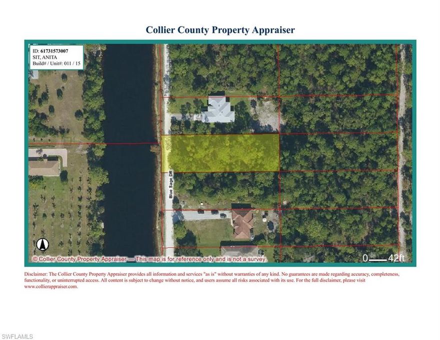 This ½ acre residential lot is to be sold with four contiguous ½ acre lots providing a great opportunity for your own private 2.5 acre retreat, yet very accessible and only minutes to the beautiful Naples downtown and beaches. Serene Golden Gate Main canal view right across the street. Just around the corner from the super exclusive Hideout Golf Club. Just a couple hundred feet down the road to the entrance to the Conservation Collier Nancy Payton Preserve with its magnificent trails. Must be sold with adjacent ½ acre lot at the same price and terms (ML #226016611) and three other ½ acre lots behind priced at $119,000 each (ML #226016723, 226016698, 226016622) for a once in a lifetime opportunity to have your own 2.5 acre homestead preserve for a total price of only $695,000.