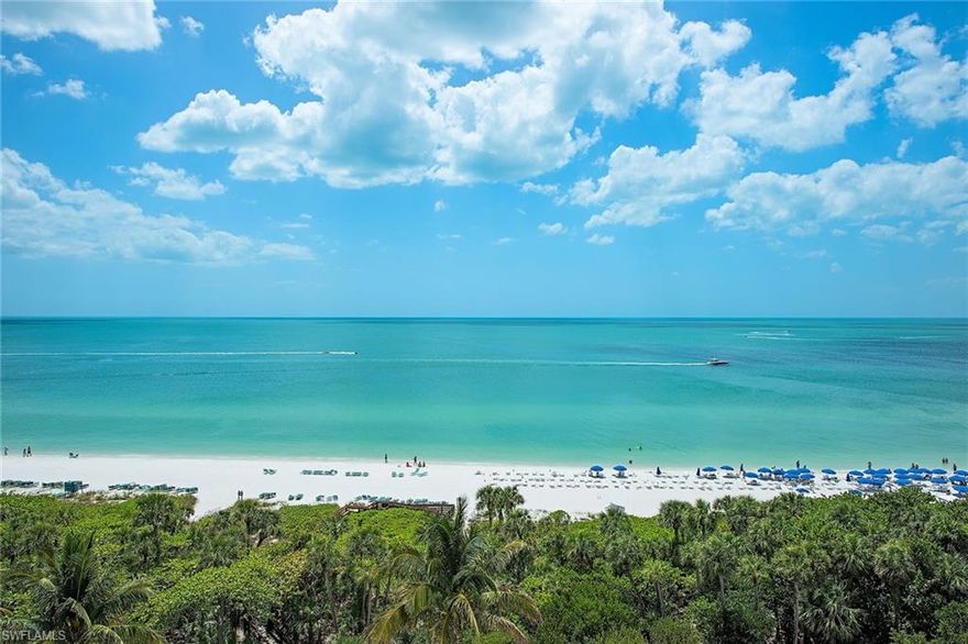 Situated directly on the beach in the exclusive guard-gated community of Bay Colony, Remington residence 804 offers a lifestyle among the absolute finest in all of Naples. Nestled between the world-class Ritz-Carlton and the private Bay Colony Beach Club, enthusiastic players' tennis club and unsurpassed amenities of Pelican Bay. Encompassing over 3,500 square feet overall, the spacious interior begins with secured private elevator entry to each residence, explosive Gulf views, spacious great room design, and rare custom features make the kitchen a chef's delight. The master suite is perfection — direct seaside views along with your choice, either three full bedroom suites or enjoy the incredible custom office with the true Mahogany-crafted detail throughout, Saturnia floors and exotic woods. The master bedroom enjoys expansive Gulf-front lanais and an all-new exciting master bath. The lanais capture Remington’s reputation for being among the finest location in all of Bay Colony. First-class amenities, top-notch security and utmost privacy — welcome to Remington!