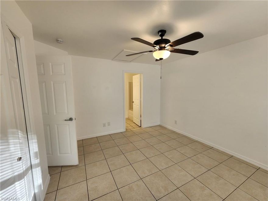 Renovated 3/2 unit with central AC.  Plenty of parking.  Fully fenced back yard.  Located near Lehigh Acres.