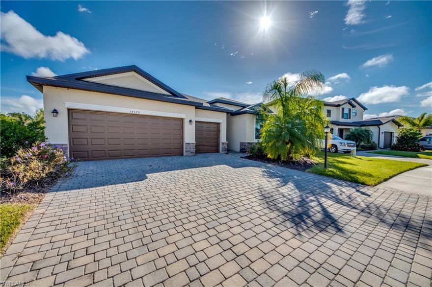 Immaculate 4 bedroom, 3 full bath 3 car garage home located in newer community Portico. This property built in 2018 boasts over 2271sf of living area, tile and laminate flooring, huge kitchen with granite countertops, stainless appliances, wood cabinets, large living room, generous master bedroom and bathroom, spacious guest rooms, and oversized lot. This community features great amenities including pool, fitness center, tennis, playground, pickleball and so many more, low HOA fees too! Don't miss out on this beautiful home. Schedule your showing today.