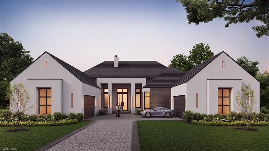 Ready Summer of 2026!! Seagate Development Group and Theory Design present the designer furnished Hampton Model Home in Opus Stone, Seagate’s newest gated community in Naples, Florida. This home is a collaboration between Seagate Development Group and Theory Design with Architecture by RG Designs, and custom landscape & hardscape design by Outside Productions. Introducing a tailored modern classic home, where timeless elegance meets contemporary design. This residence features classic paneled accent walls and crown molding in key areas, adding a touch of traditional sophistication. The luxurious furnishings, crafted from natural linens, rich velvets, and woven textures, with minimal patterns for a sleek yet inviting atmosphere. Wide-plank light white oak flooring runs throughout the home, providing a natural, airy foundation, and is paired with 10-inch baseboards and minimal profile door and window casings for a clean, modern finish. The cabinetry offers a stunning mix of walnut finishes, white oak, and linen-colored painted cabinets, blending seamlessly with the home’s refined aesthetic. Complementary accents, such as aged brass, matte black, and chrome, enhance the overall design, while the black-painted 3-panel doors with chrome hardware make a bold statement. Additionally, residents are in proximity to an array of amenities that Naples has to offer. Shopping, dining, and entertainment options are within reach, allowing for a convenient and fulfilling lifestyle. The renowned beaches of Naples, known for their beauty and relaxation, are easily accessible. For avid golfers, esteemed private clubs such as Olde Florida Golf Club and Calusa Pines Golf Club are just a short drive away, providing exceptional opportunities for leisure and recreation. Choose from one of our exquisite, curated country estate floor plans for the ultimate building experience. Seagate’s portfolio of companies specializes in custom homes, renovations, interior design, estate management, and land development. Together, bringing exceptional concierge levels of service to everything we do.