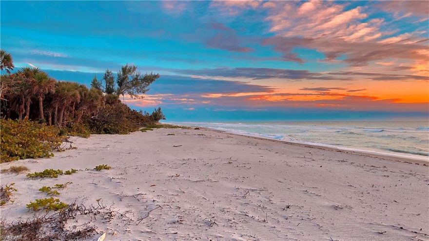 ---BRING YOUR VISION TO LIFE AND BE TRANSPORTED TO YOUR PRIVATE BEACHFRONT OASIS!--- This is truly a rare opportunity and a privilege to acquire over three buildable acres with 300 linear feet of pristine beachfront overlooking the Gulf of Mexico. This massive estate size parcel is uniquely situated on a stretch where sand naturally accumulates along the eleven-mile barrier island ensuring lasting value and shoreline stability. The parcel is residential estate zoned (RE2), so you may build up to one residential structure per acre on the property. This slice of heaven is surrounded amongst other (RE2) zoned estates and over a mile away from the nearest public beaches, multi-family living and commercial businesses, allowing for unequalled privacy and tranquility. The property comes equipped with a DEP permit and approved site plans to construct a three level coastal-style main house with seperate guest quarters and pool all designed by award winning architect, Michael A. Johnson. This piece of paradise provides extreme privacy, marine and wildlife that will rejuvenate your senses and exceed your expectations. Seize the opportunity and invest in a new lifestyle defined by coffee at sunrise, sun-soaked beach days, mesmerizing sunsets and sounds of the moonlit ocean lulling you to sleep. ***SCHEDULE YOUR PRIVATE TOUR TODAY!***