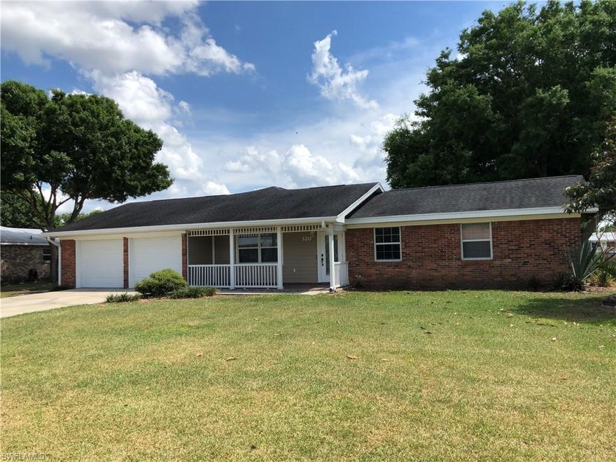 This home has curb appeal and a HUGE fenced back yard for the kids and dogs to play around the large sparkling pool. Interior is move-in ready so make this your next stop and start packing. Delightful area of town with little traffic.