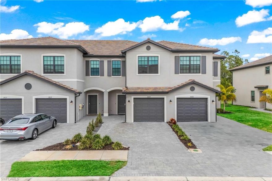 Welcome to this move-in ready townhome designed for spacious living and low maintenance!  Modernized finishes truly standout from the rest to make this an easy, done-for-you choice, featuring a kitchen peninsula with luxurious calcutta gold countertops and backsplash with a sleek, slide-in kitchen range, and even soft-close cabinetry!  Upstairs brings a large primary suite that feels warm and cozy with a nook for sitting or reading.  No details missed in the primary and guest baths, highlighted by metal framed, vanity mirrors and storage shelves to blend both style and function.  Outback, enjoy the privacy of preserve and a big backyard from the screened in lanai!  It’s also Hurricane Ready featuring Impact Glass, where only a select few buildings in all of Timber Creek Townhomes received this.  At the Clubhouse, it's a vacation every day, where a lifestyle director brings the restaurant bar & grill and resort pools to life with calendarized social events and tons of fun activities! Other amenities include 2 separate gyms, saunas & locker rooms, full court indoor basketball/volleyball court, arcade, social hall, 4 pickleball courts, tennis courts, playground, putting green, event lawn, splash pad, 2 bocce courts, sand volleyball court, a firepit and more! Quick access to I75, airport, Jet Blue Park, and all the daily stops along the Daniels and Colonial Corridors!  Extended driveway, lots of guest parking, and big living without the headache of single family home, just add to the many reasons why it’s such a smart opportunity to own and make yours!