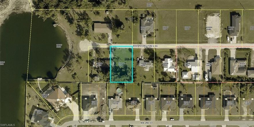 Build your ideal Florida lifestyle on this oversized 0.38-acre (approximately 100' x 165') vacant homesite in the quiet Whispering Pines neighborhood of Cape Coral. Larger than a standard Cape Coral lot, this property provides extra space and flexibility for your custom home design—whether you envision a spacious single-family residence, pool, or outdoor entertaining area. Located in a serene, country-like atmosphere yet conveniently close to schools, shopping, medical facilities, and everyday conveniences, with no water or sewer assessments on the lot. This is a rare chance to own a premium piece of land in a peaceful pocket of Cape Coral and create the home you've always wanted.